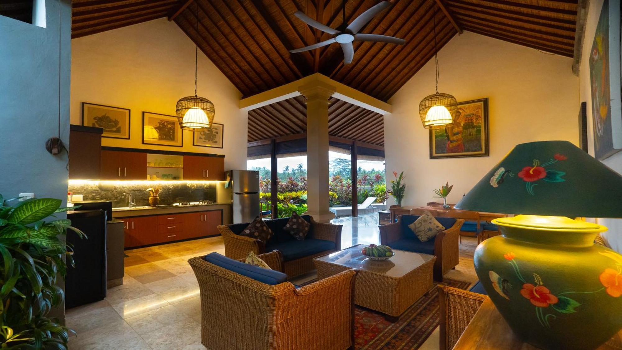 Villa Maya Ubud, Peaceful Rice Field View 外观 照片